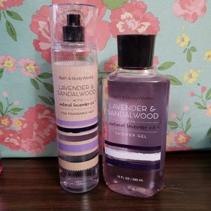 Body mist and body wash